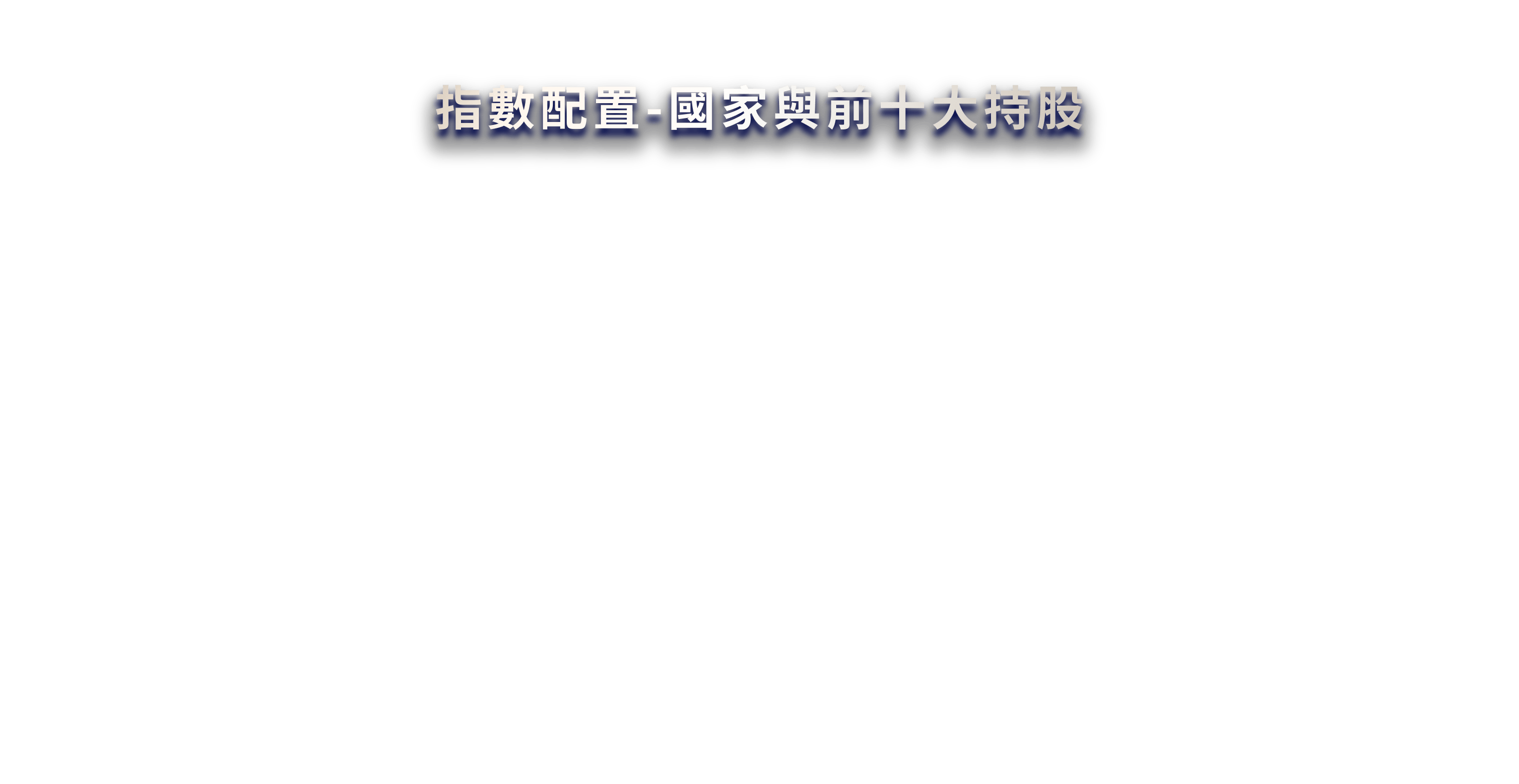 指數配置-國家與前十大持股