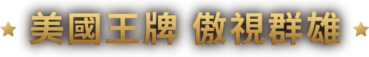 美國王牌 傲視群雄
